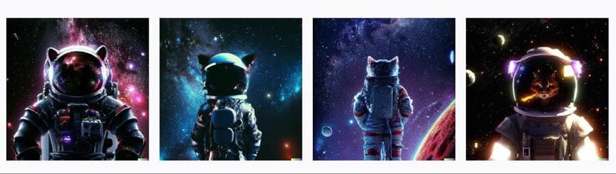 ChatGPTで生成したプロンプトから出力された画像