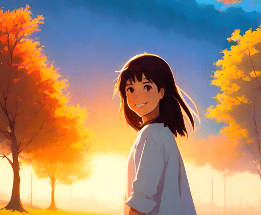 Dream by WOMBOで動画生成する際に完成する画像