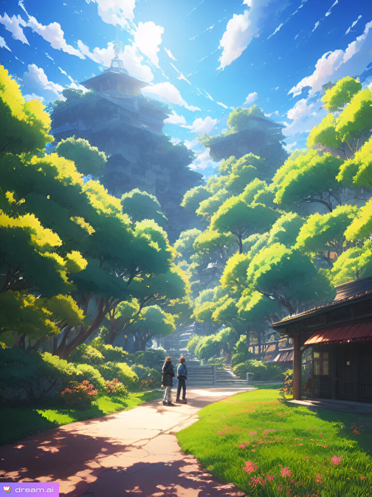 Dream by WOMBOで生成されたクオリティの高い画像