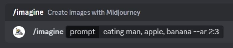 Midjourney画像生成画面