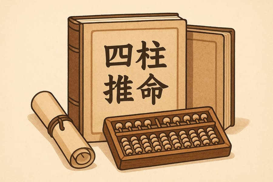 四柱推命のイメージ