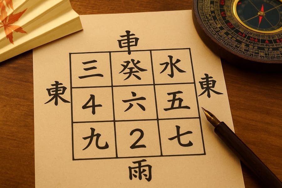 九星気学のイメージ