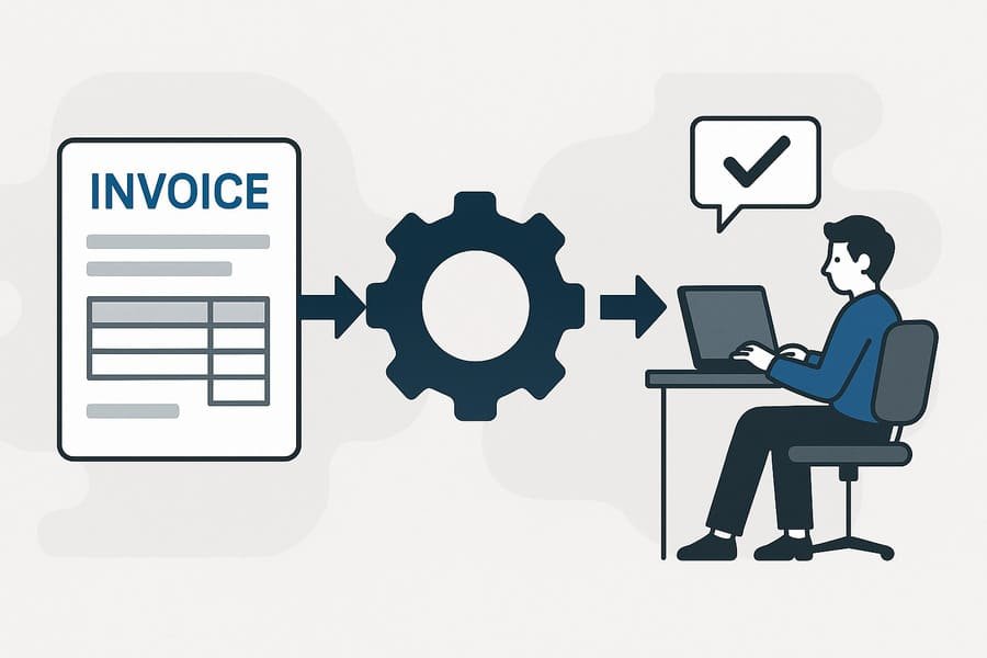 請求書整理のフロー