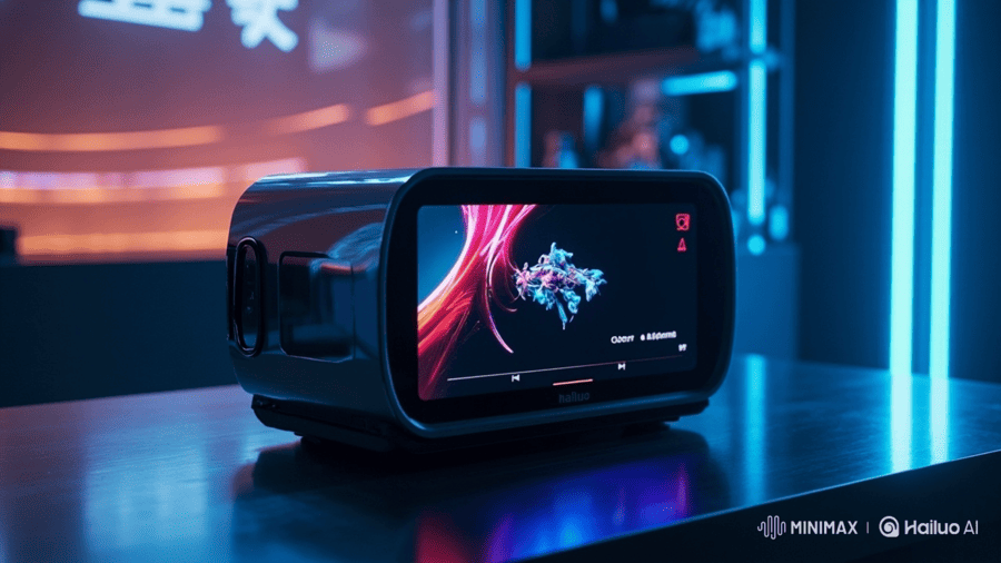 Hailuo AIで生成したデバイス画像