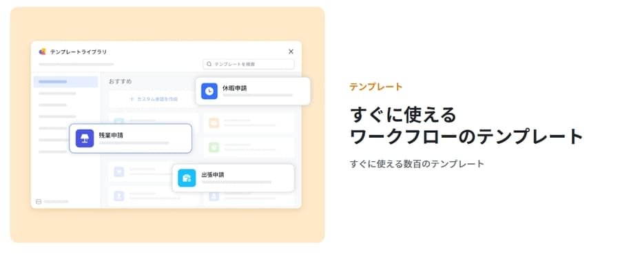 Lark承認の申請作成画面
