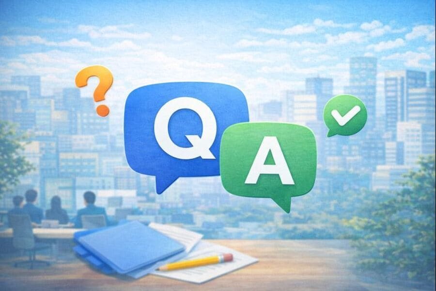 Lark勤怠管理のQ&Aイメージ