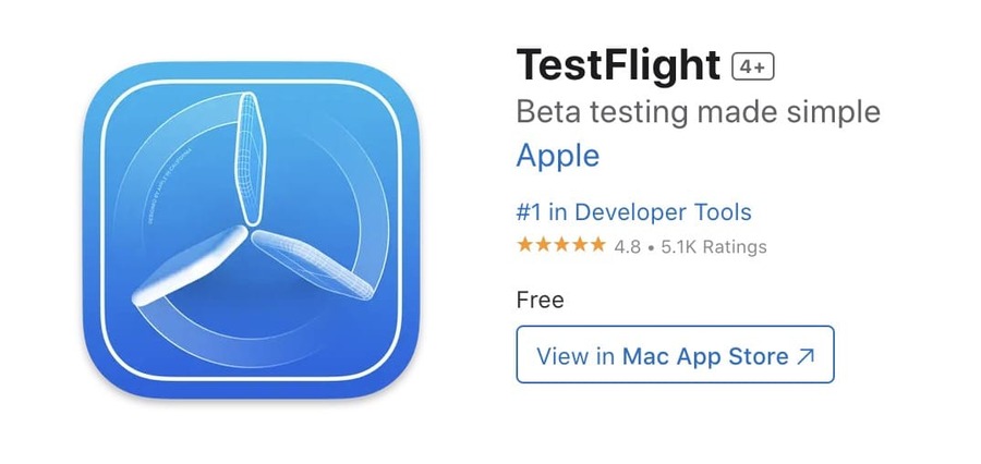 Axie InfinityをiPhoneでプレイするには「TestFlight」アプリが必要