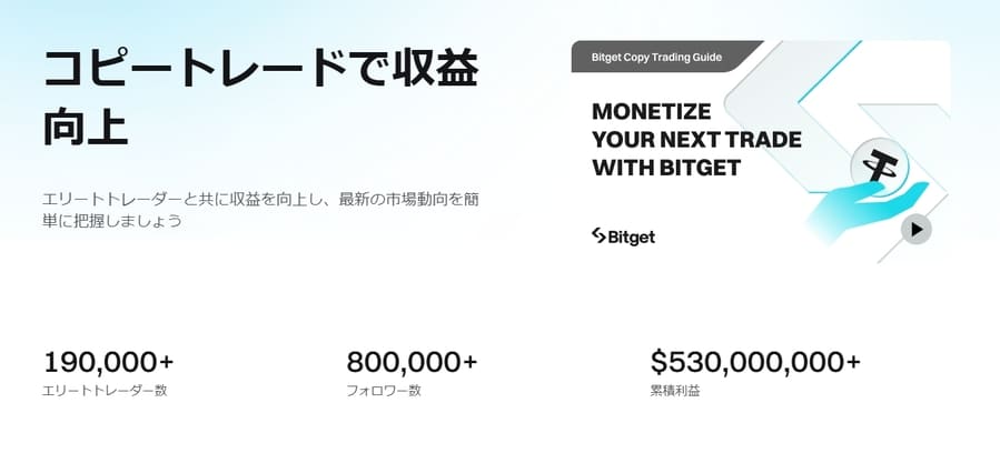 Bitget（ビットゲット）コピートレード概要