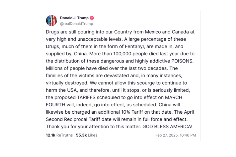 bitcoin-drop-tariff 20250228