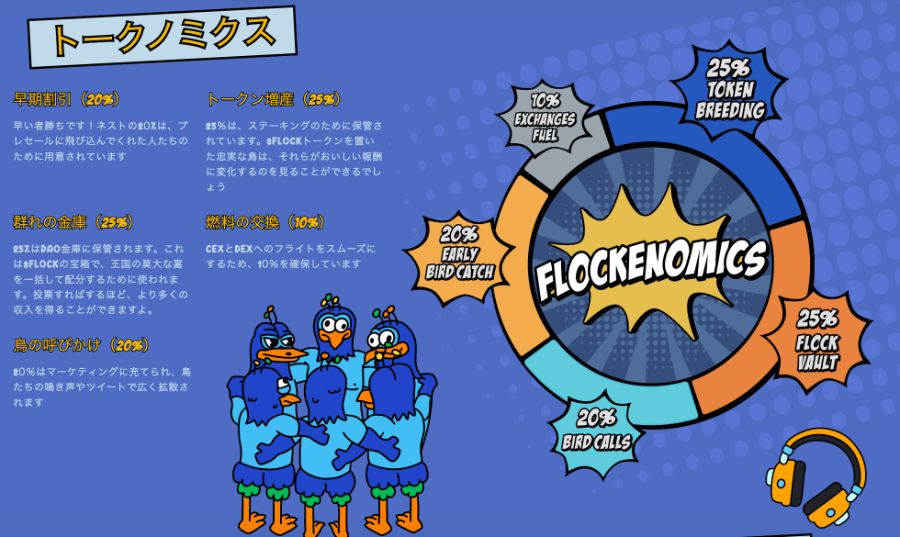 FLOCKのトークノミクス