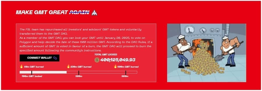 GMT「GMT DAOによるバーン計画の画像」