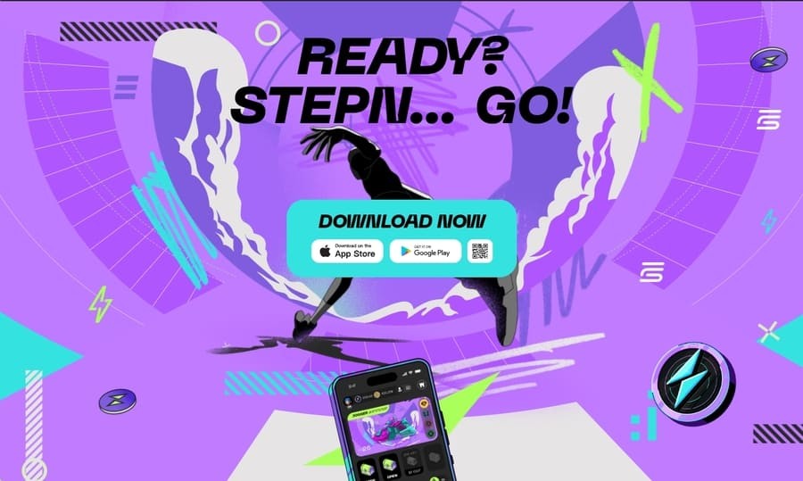 GMT「STEPN GOのアプリ画面」