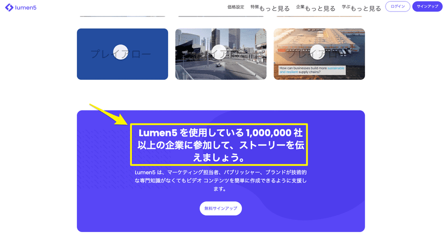 Lumen5を採用している企業の数