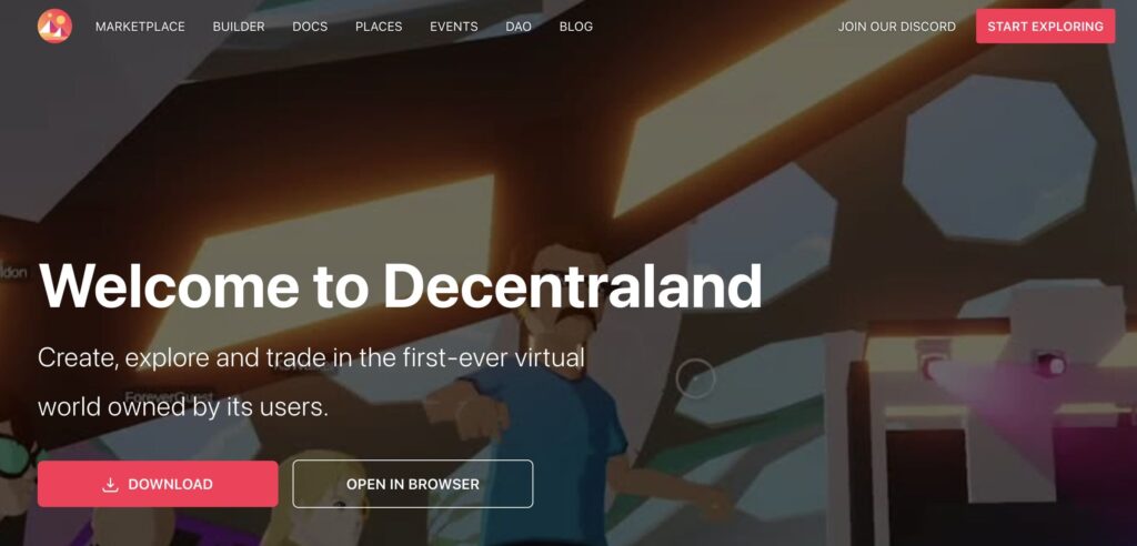 5.Decentraland／VRを活用したメタバースゲーム