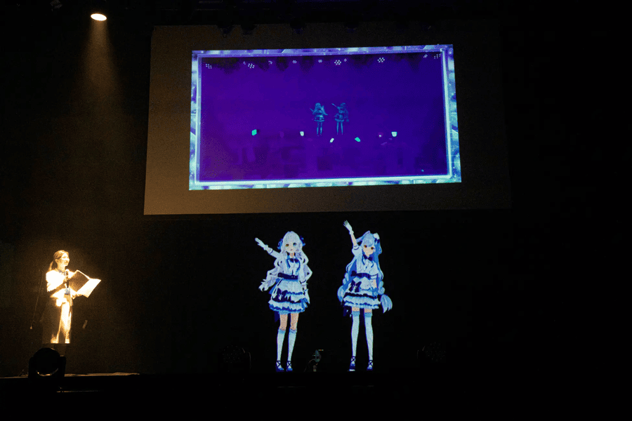 VTuberのライブ画像