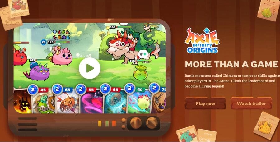 NFTゲームAxie Infinity: Origins