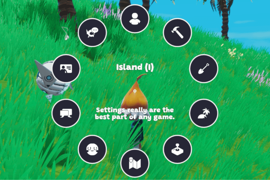 Nifty Islandプレイ画面
