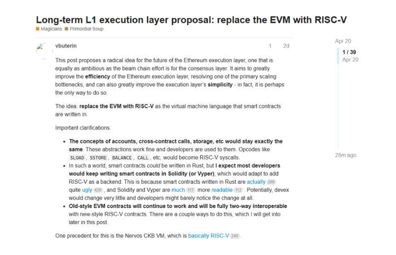 Ethereum RISC-V
