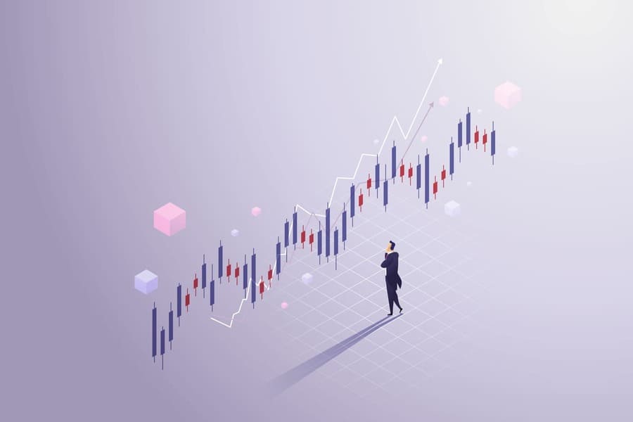 価格チャートのイメージ