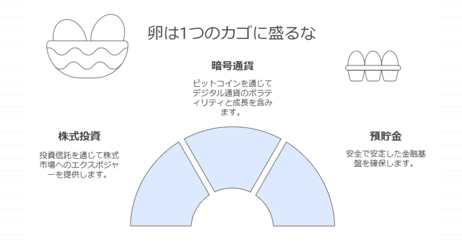 卵は１つのカゴに盛るな