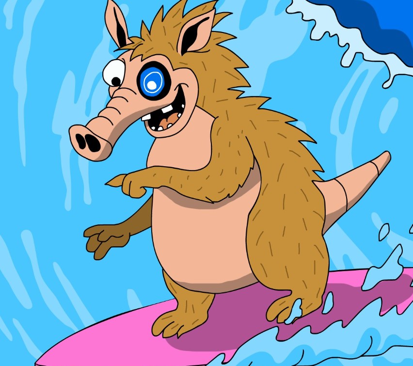 Snorter Botのキャラクターイラスト