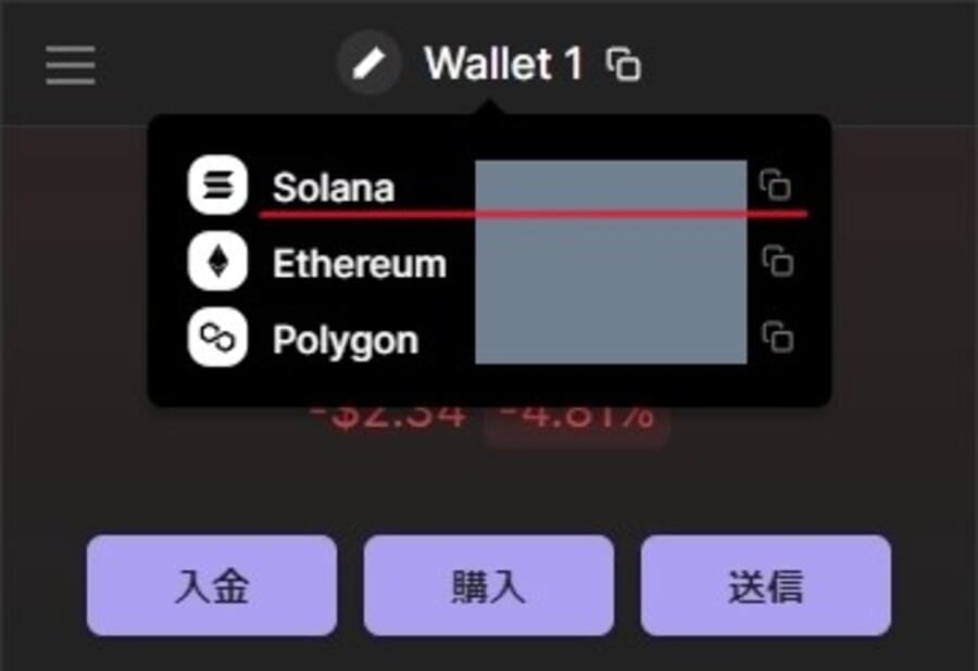 Solana Wallet