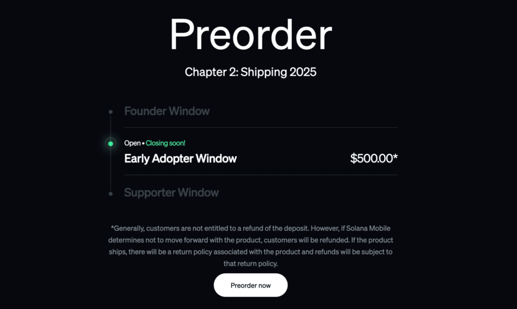 Preorder