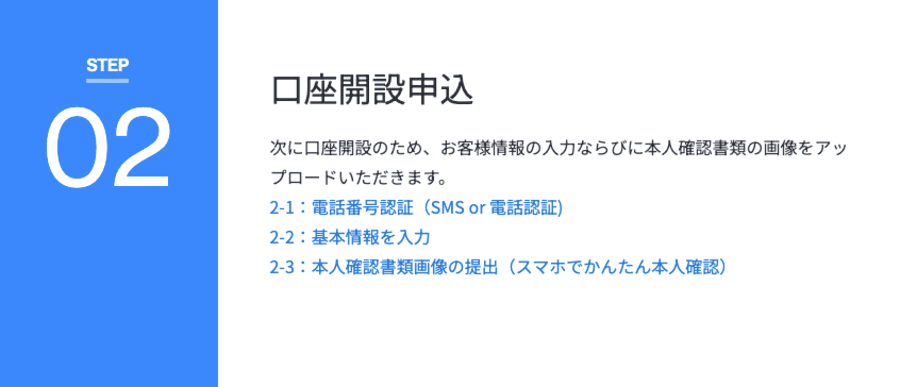 SBI VCトレード口座解説画面