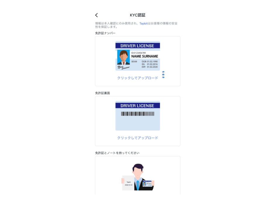 本人確認（KYC）認証