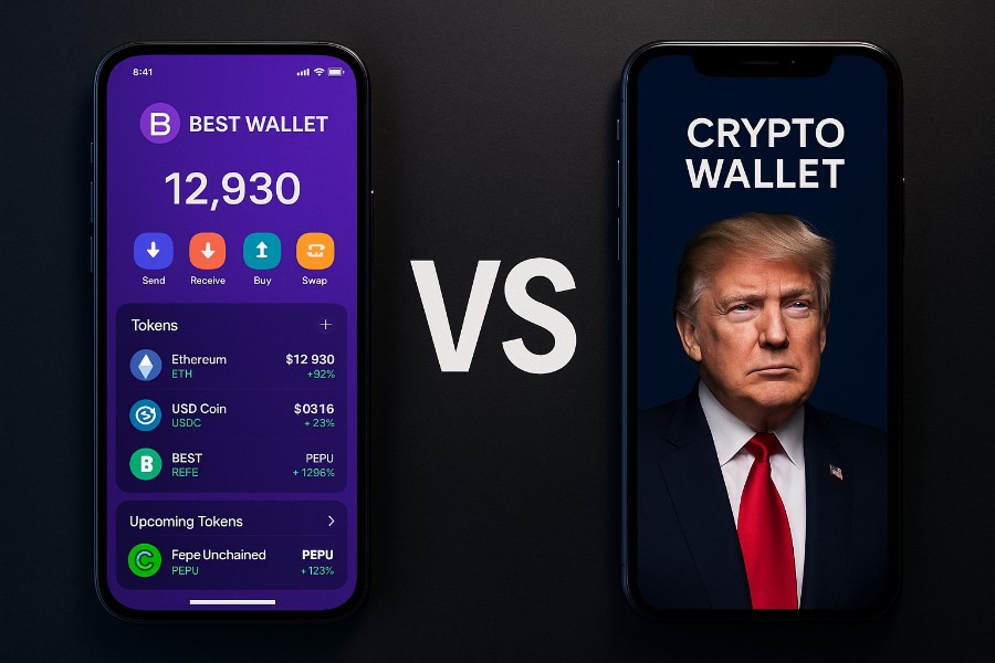 Best WalletとTrumpウォレットの比較