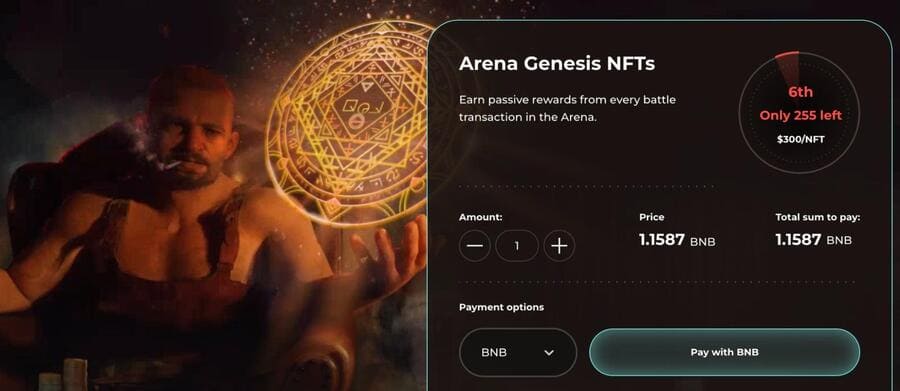 Arena Genesis NFTs