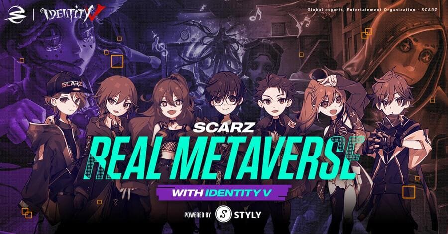 SCARZ Real Metaverse with Identity V powered by STYLY